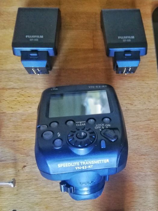 Lote acessórios material Fujifilm Canon Nikon