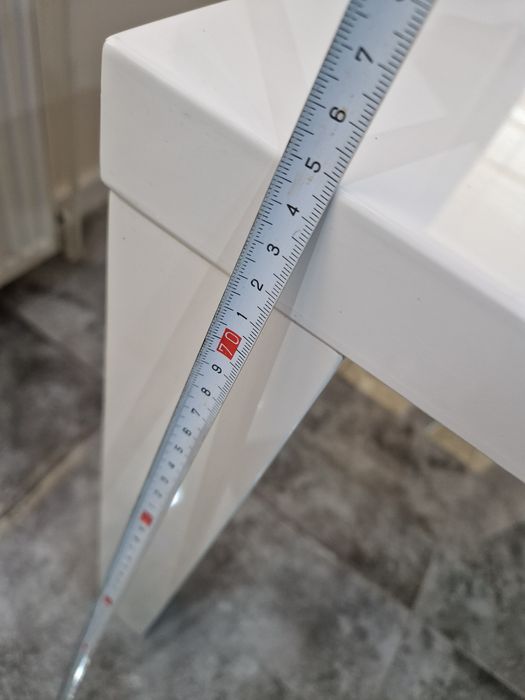 Stół kuchenny biały połysk rozkładany