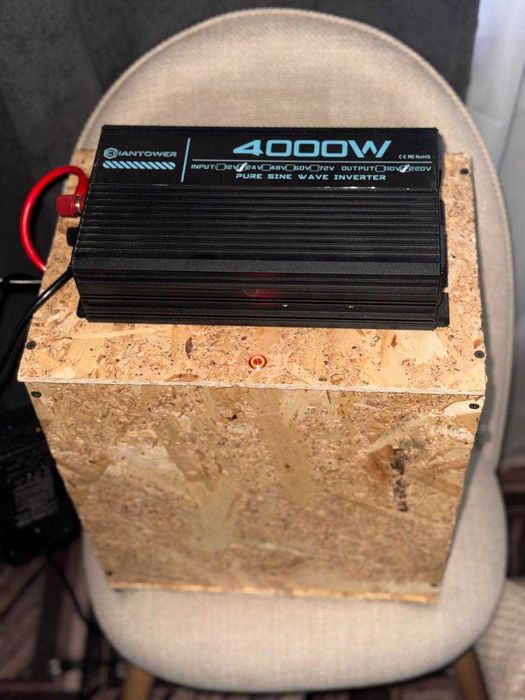 Зарядна станція ДБЖ Акумулятор збірка 24v 90Ah 2kw +BMS