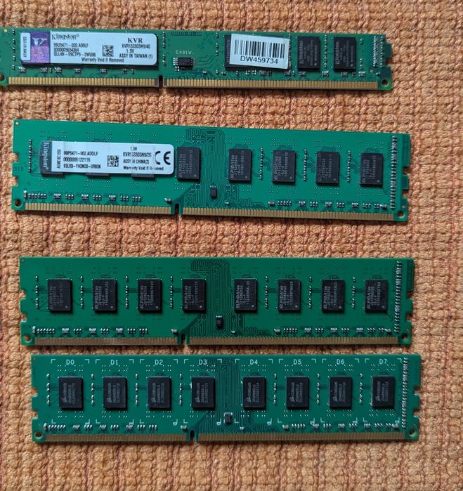 Пам'ять DDR3 4 2 gb Kingston Patriot Golden Memory Good Ram Hynix