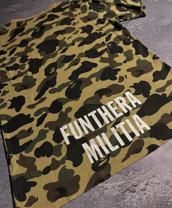 футболка bape tiger