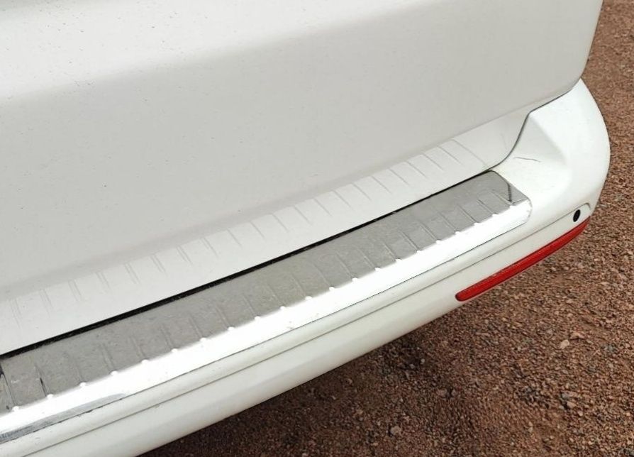 Накладка на задний бампер Т4/Т5/ Кадди (VW T4/ T5/ caddy) нерж. Турция