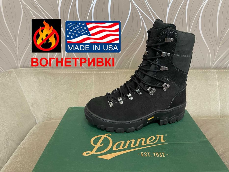 Ботінки вогнетривкі Danner Made in USA розмір 41 устілка 26 см