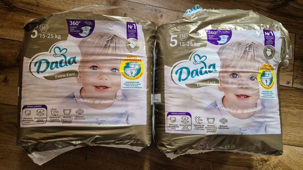 Pieluchy Dada extra care rozm 5 (15-25kg)
