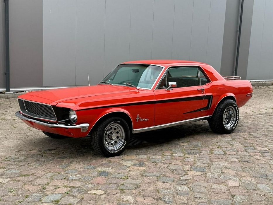 Ford Mustang 1968 Mustang 4.7 v8 Wspomaganie Tarcze Klima HotWheels LUXURYCLASSIC