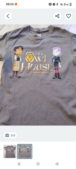 T-shirt młodzieżowy r. S