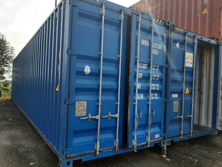 OKAZJA!!! Kontenery 4/5 letnie 40 HC z rocznika 2020/2021 - 12 m