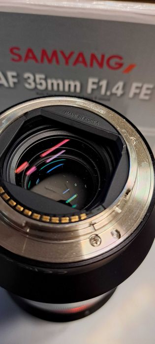 OKAZJA !!! SAMYANG 35 F1.4  FE sony E-mount