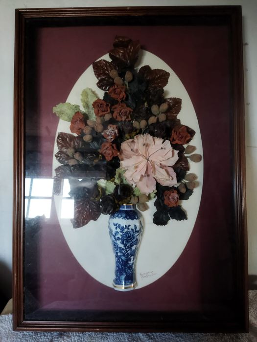 Quadro decorativo com flores