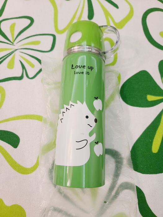 Суперский удобный термос с чашечкой 350 мл