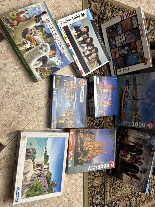 Puzzle 1000 peças (vários)