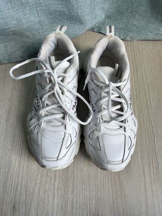 Buty Fila 39 sneakersy białe sportowe