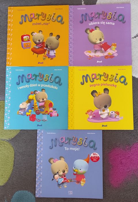 5 x książeczka z serii Marysia - Nadia Berkane