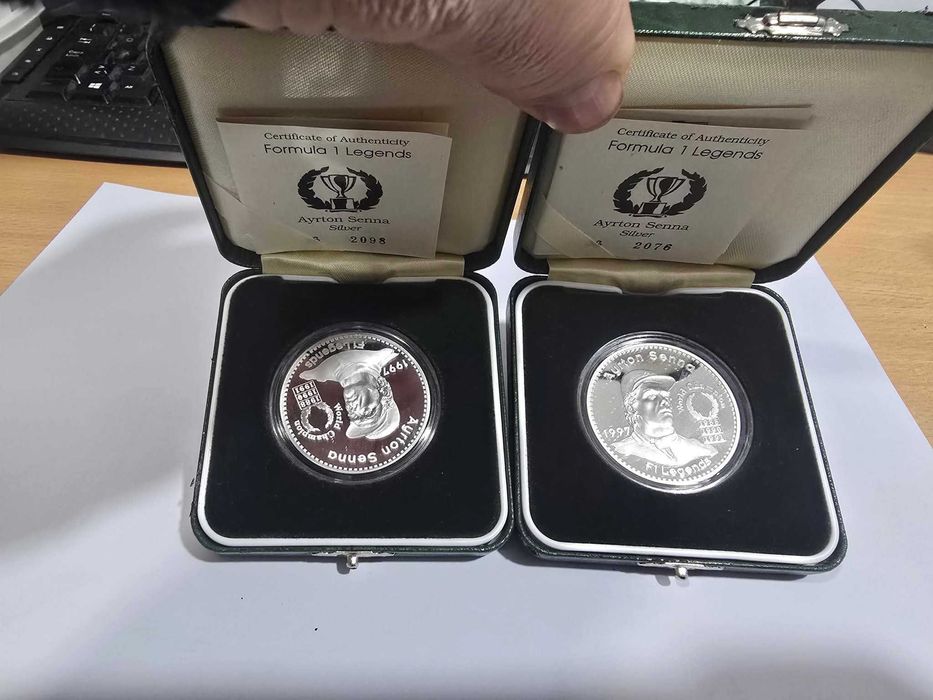 Moeda  Ayrton sennna Proof