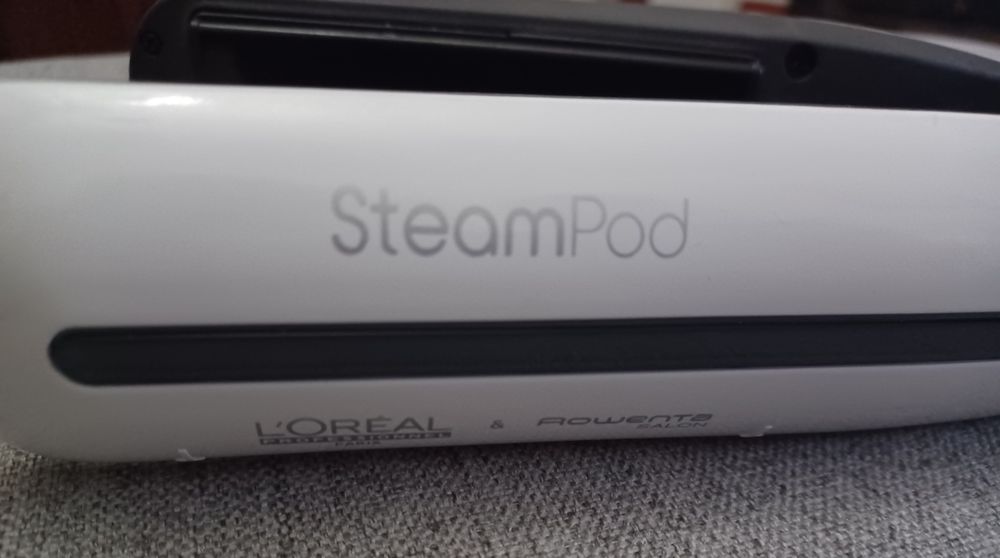 Máquina de alisar o cabelo a vapor