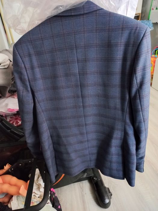 Marynarka męska w kratkę