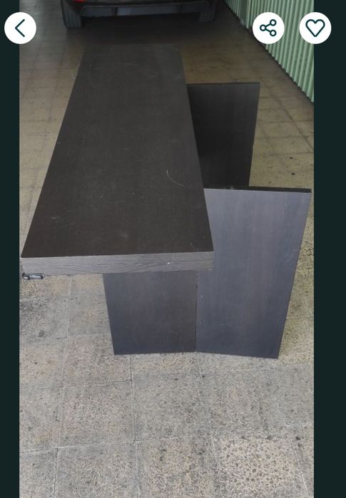 Mesa de jantar 2 em 1