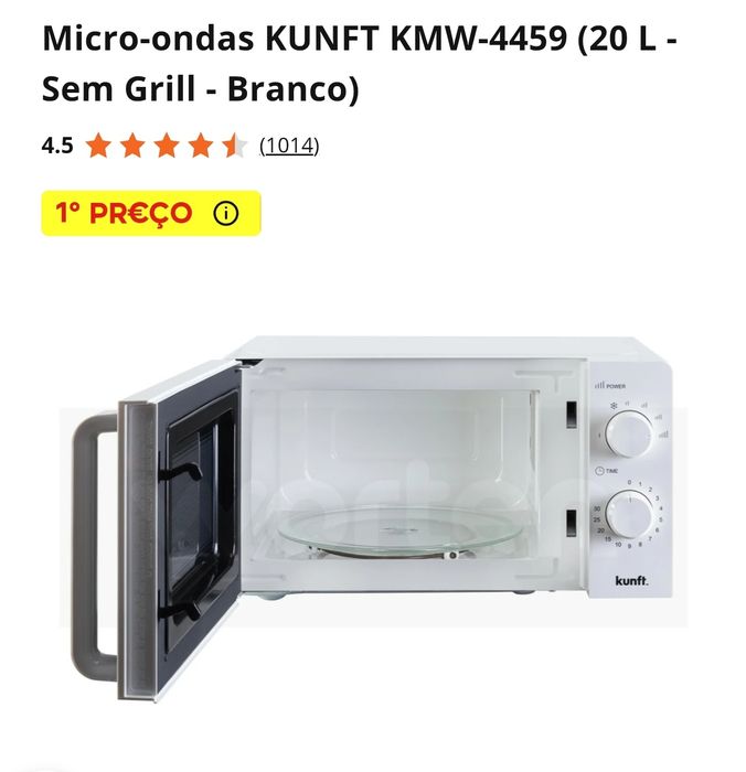 Microondas novo ler anúncio