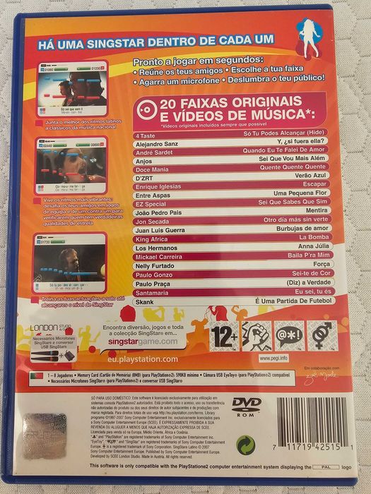 SingStar Latino para PS2