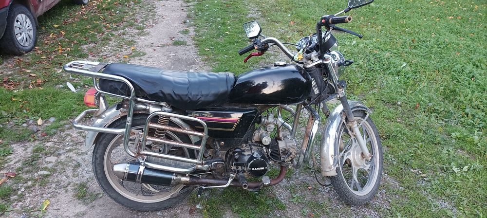 Продаю мотоцикл Альфа 125 куб.
Стан: повністю на ходу, заводиться з кн