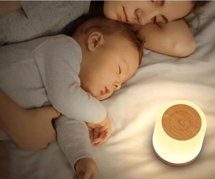 Lampka Nocna Led Dotykowa 256 Kolorów 3 Tryby Uszkodzony