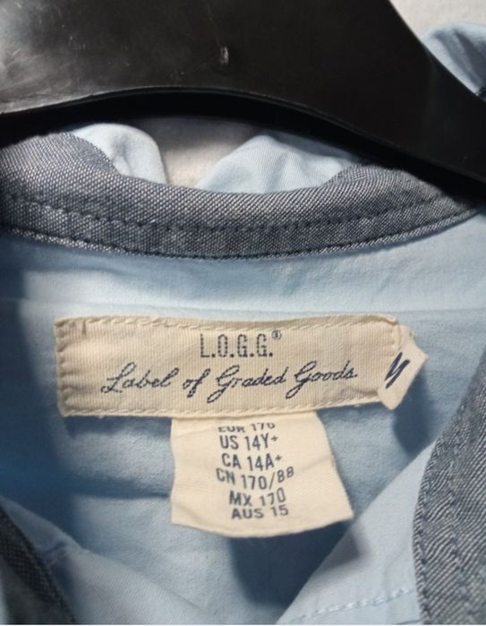 fajna błękitna koszula