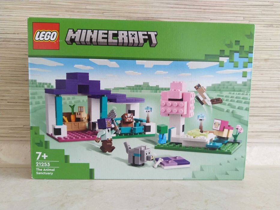 OKAZJA Lego Minecraft nr 21253 rezerwat zwierząt klocki Wysyłam