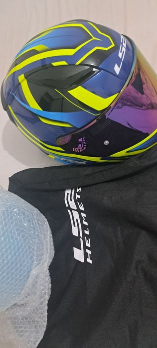 Capacete LS2 XL com pinlock