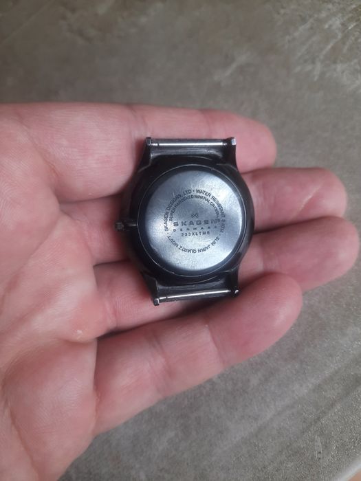 Skagen titanium часы кварц рабочие!