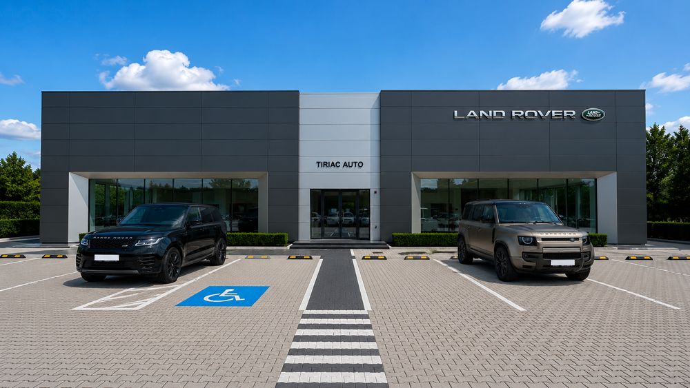 TIRIAC AUTO BUCURESTI - JAGUAR LAND ROVER top banner