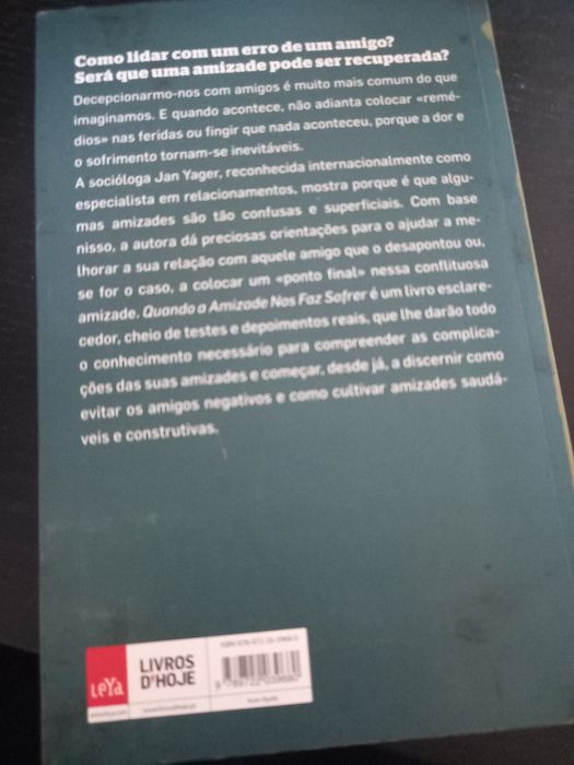 Quando a amizade te faz sofrer