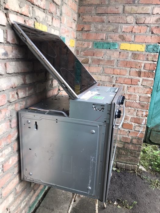 Прадом плиту духовку