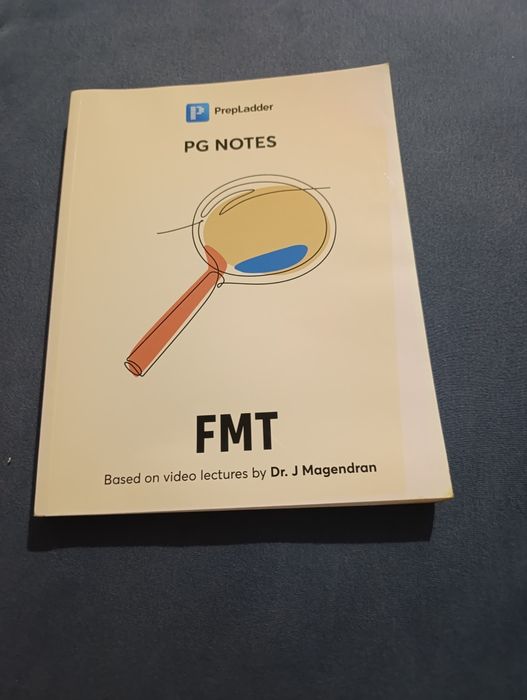 конспекти PrepLadder PG Notes FMT.