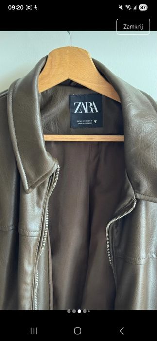 Kurtka ZARA brązowa M