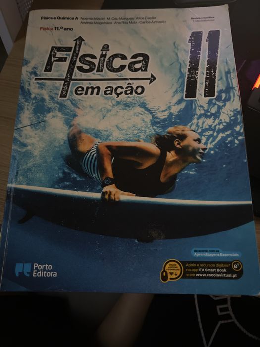 Fisíca em ação Porto Editora 11 ano e 10 ano