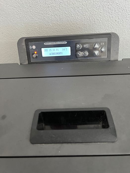 Salamandra aquecimento lareira