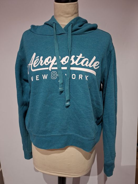 Aeropostale Bluza damska rozmiar 38
Bluza damska
 rozmiar M
Stan bardzo dobry 
Długość 50 cm
Paszki 53 x 2 cm 
Ramiona 48 cm 
 Rękaw 48/57 cm