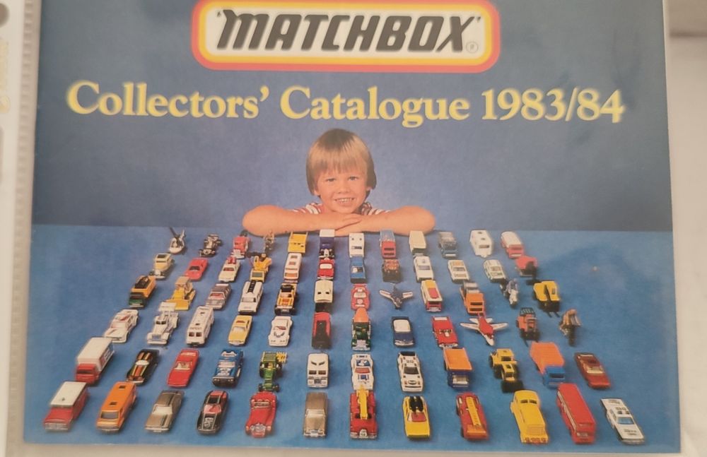 Lote catálogos Matchbox de 1983 a 1989