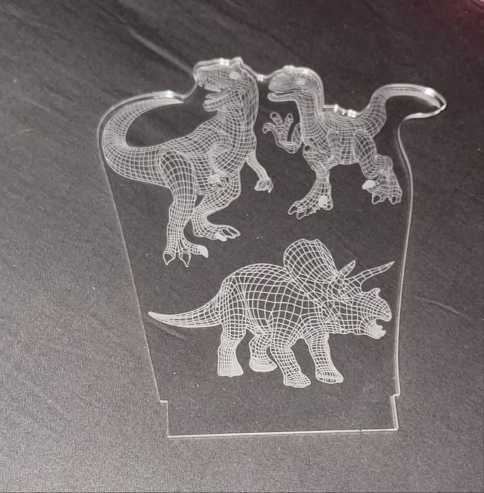 Нічник з динозаврами