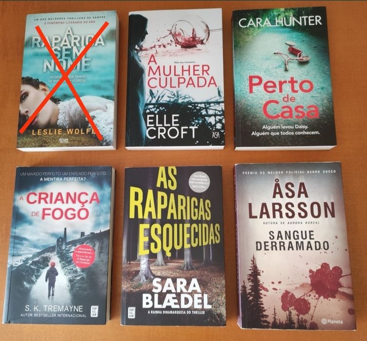 Livros Policiais/Thriller