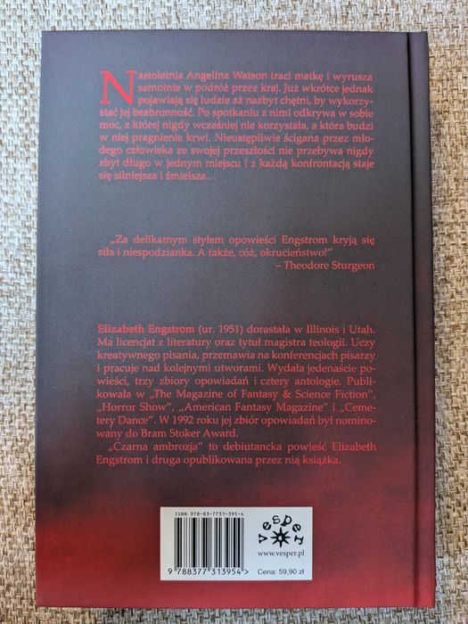 Czarna ambrozja - Elizabeth Engstrom