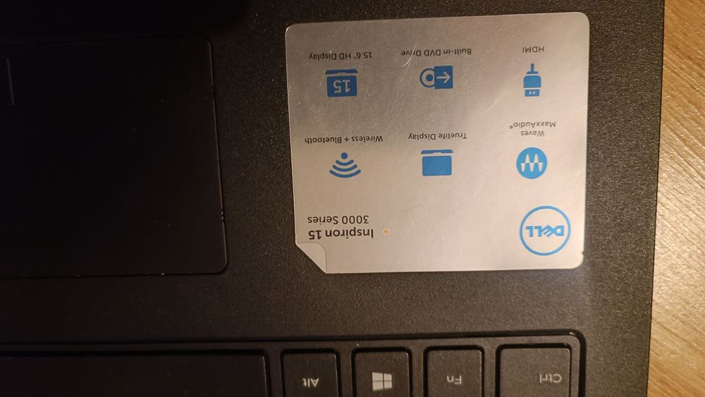 Laptop Dell Inspirion 3542 i3 1,7 8RAM DDR3