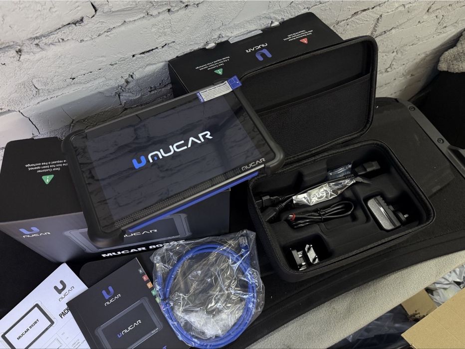 Автосканер Mucar 892BT — професійний мультимарочний сканер, CAN FD, DoIP, 35 сервісних функцій