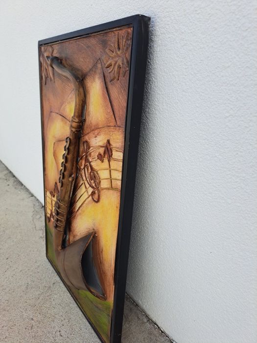Quadro em latão  3 D