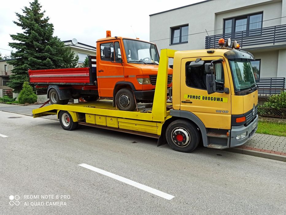 Pomoc Drogowa TIR/BUS/OSOBOWE 24H Laweta do 15t/Transport Niskopodwozi