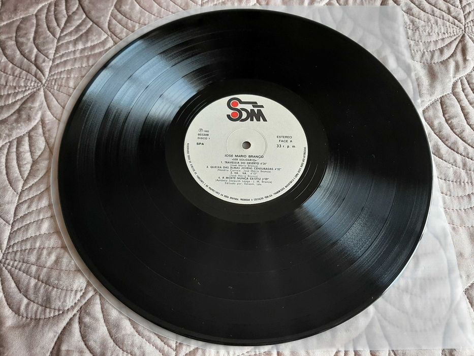 José Mário Branco - Ser Solidário - Portugal - 2 x Vinil LP