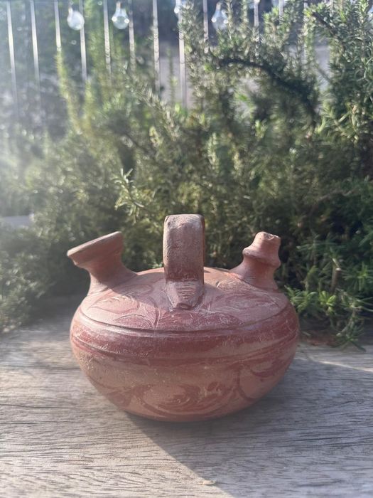 Vintage Handmade Ceramic Teapot/Container64862187679105121