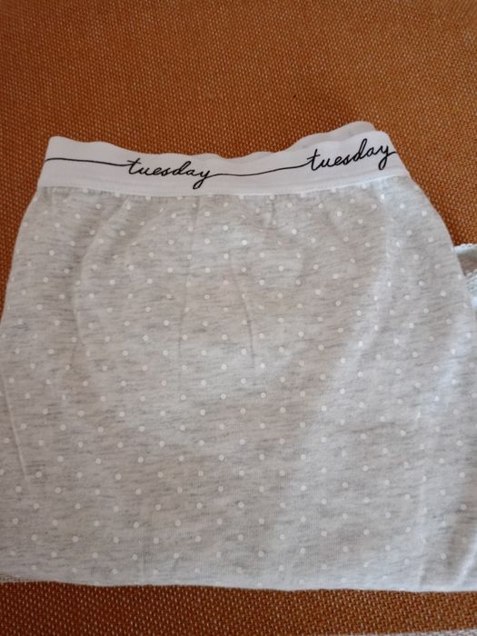 Firmowe majtki  puszystej Pani.