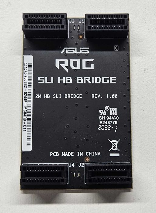 Mostek SLI  Asus ROG SLI HB Bridge 2M HB SLI
