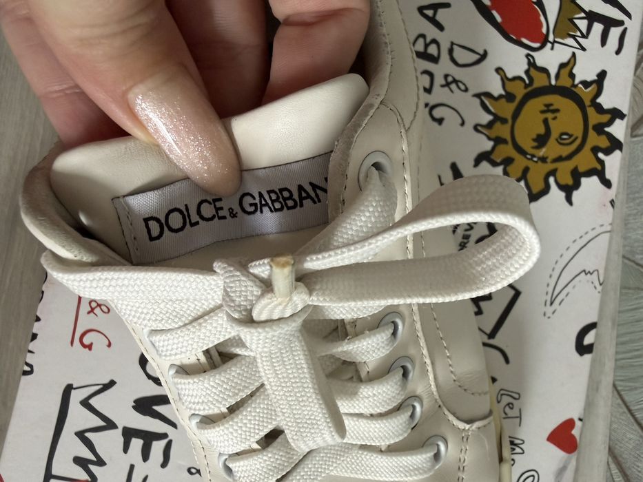 Кеди шкіряні Dolce&Gabana